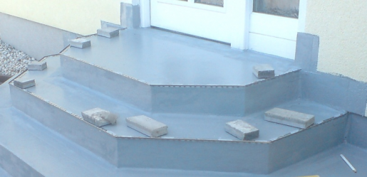 Edelstahlschienen mit Lochschenkel