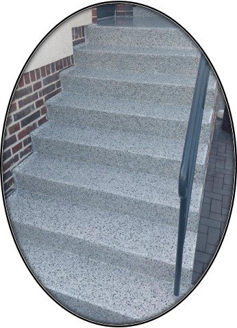 Sanierung einer Außentreppe